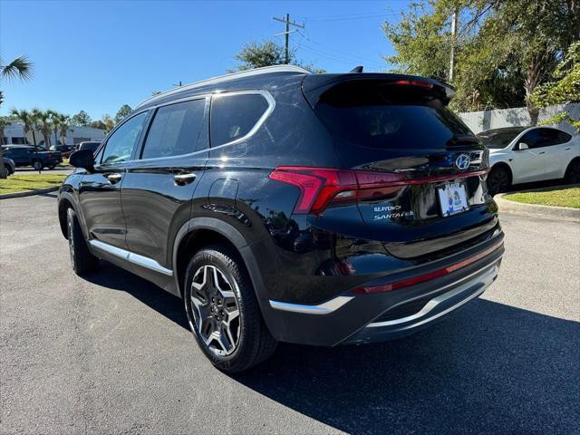 used 2021 Hyundai Santa Fe car, priced at $24,665