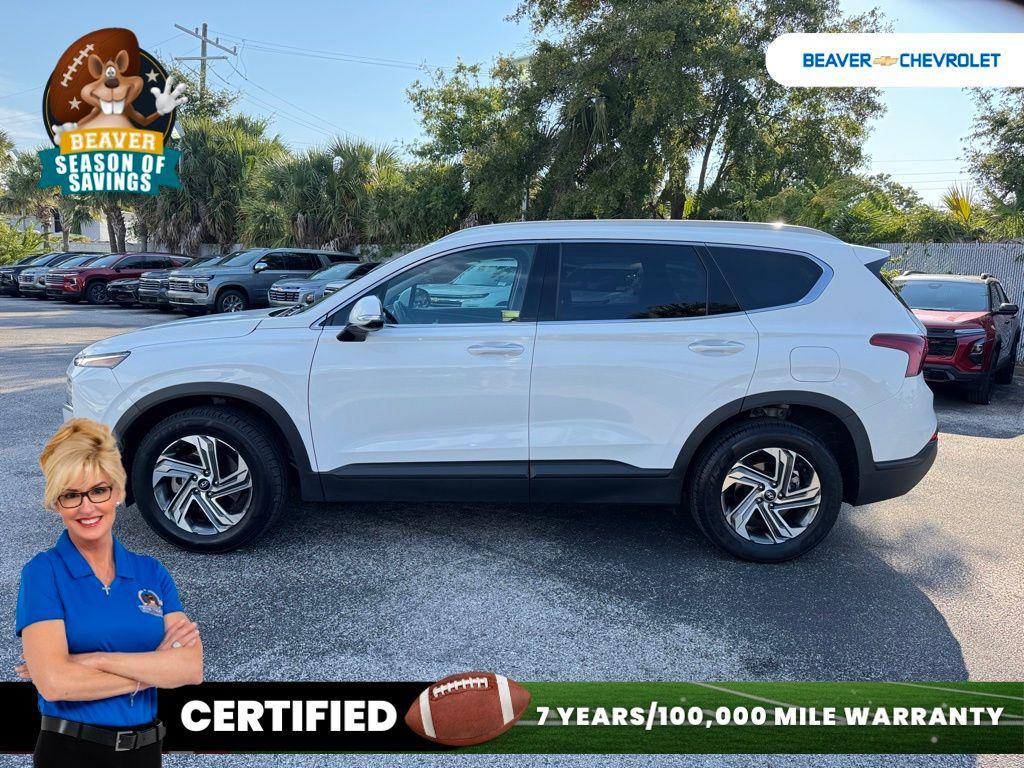 used 2023 Hyundai Santa Fe car, priced at $20,350