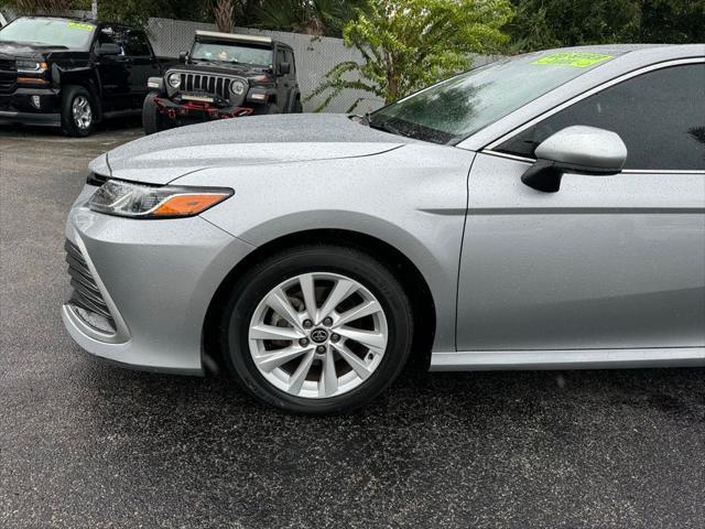 used 2022 Toyota Camry car, priced at $21,627