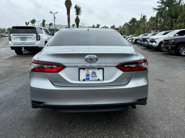 used 2022 Toyota Camry car, priced at $21,627