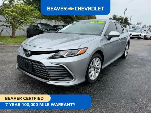 used 2022 Toyota Camry car, priced at $21,627