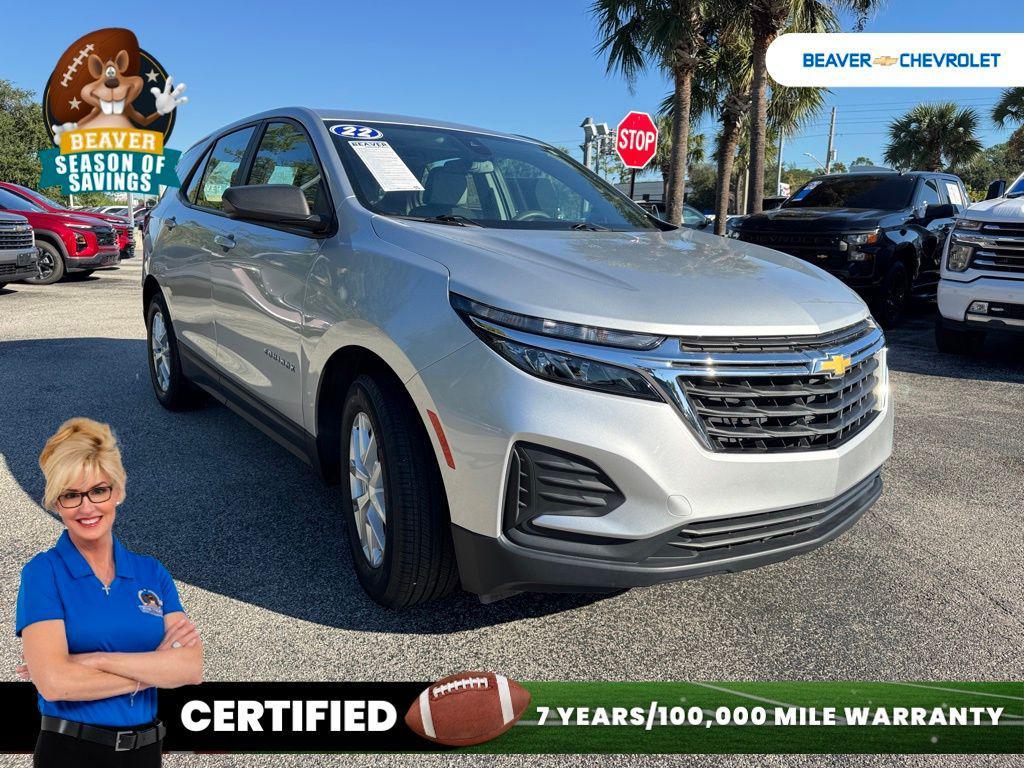 used 2022 Chevrolet Equinox car, priced at $20,312
