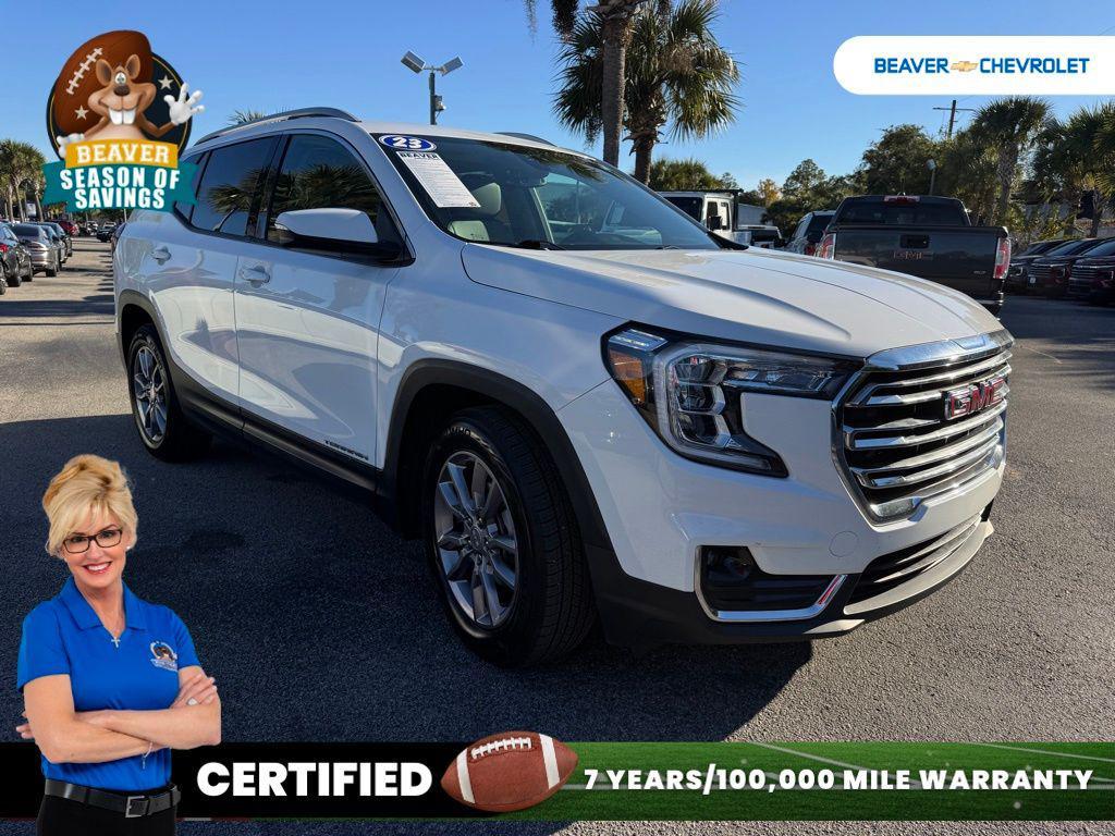 used 2023 GMC Terrain car, priced at $24,729