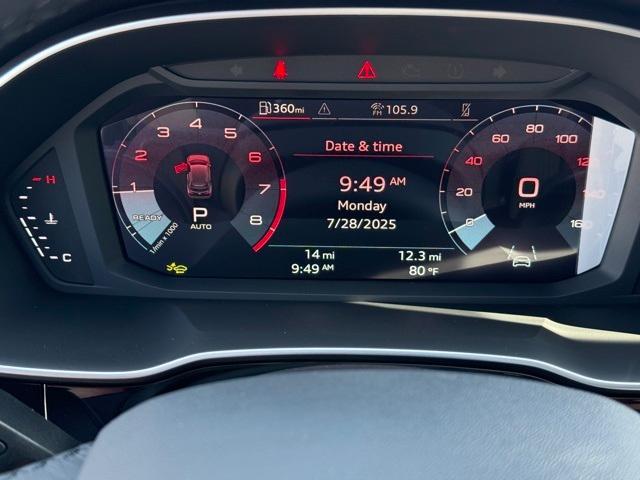 new 2025 Audi Q3 car, priced at $46,110