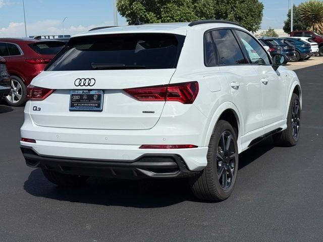 new 2025 Audi Q3 car, priced at $47,240