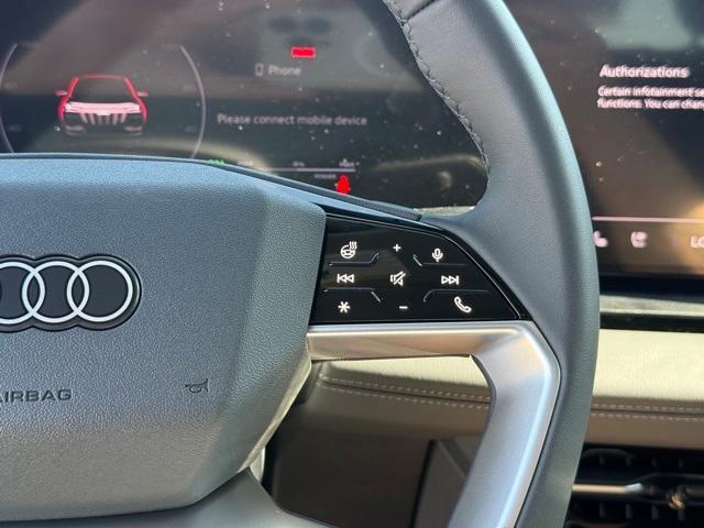new 2025 Audi Q6 e-tron car, priced at $75,750
