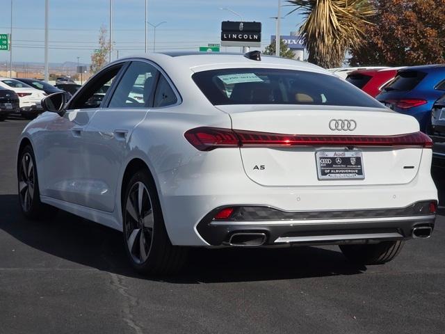 new 2025 Audi A5 car, priced at $51,430