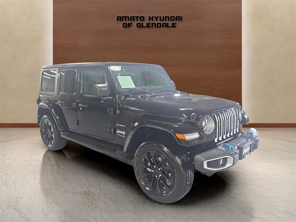used 2022 Jeep Wrangler Unlimited 4xe car, priced at $32,995