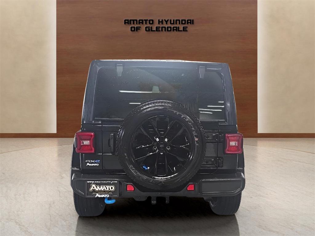 used 2022 Jeep Wrangler Unlimited 4xe car, priced at $32,995