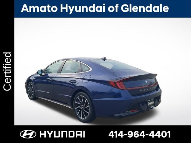 used 2021 Hyundai Sonata car, priced at $23,795