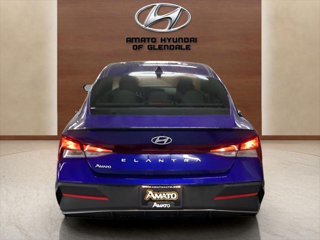 new 2025 Hyundai Elantra car, priced at $23,300