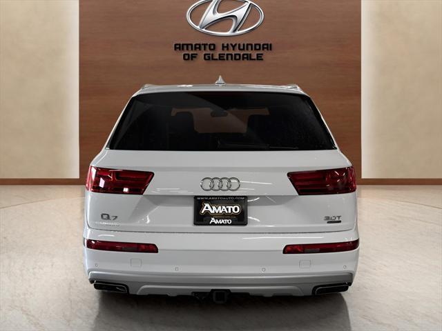used 2018 Audi Q7 car, priced at $21,375