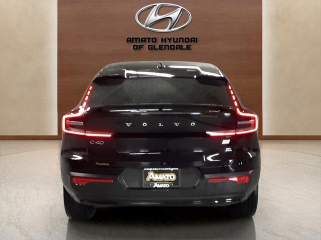 used 2023 Volvo C40 Recharge Pure Electric car, priced at $17,995