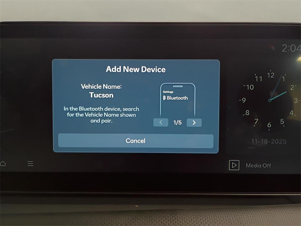 new 2026 Hyundai Tucson car, priced at $28,240