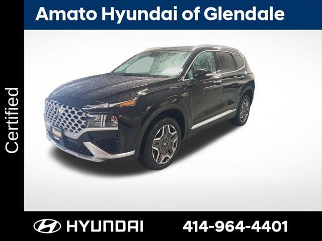 used 2022 Hyundai Santa Fe car, priced at $32,995