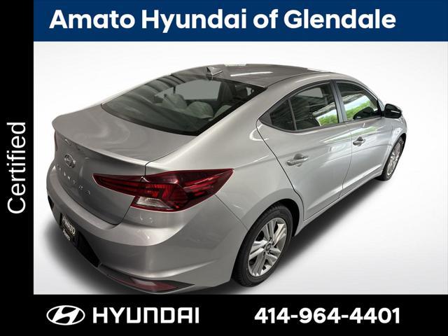 used 2020 Hyundai Elantra car, priced at $14,700