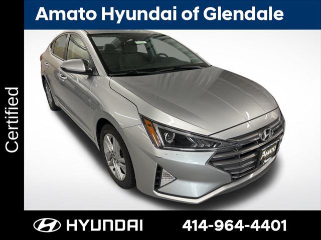 used 2020 Hyundai Elantra car, priced at $14,700