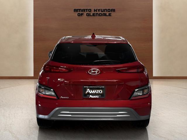 used 2023 Hyundai Kona EV car, priced at $18,995