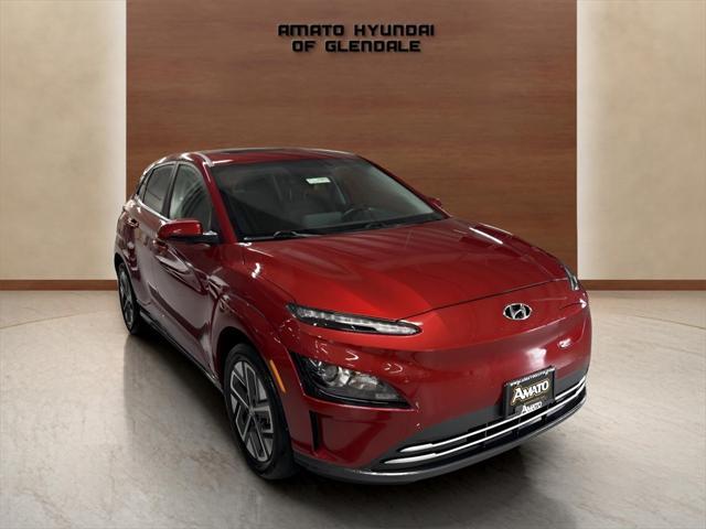 used 2023 Hyundai Kona EV car, priced at $18,995