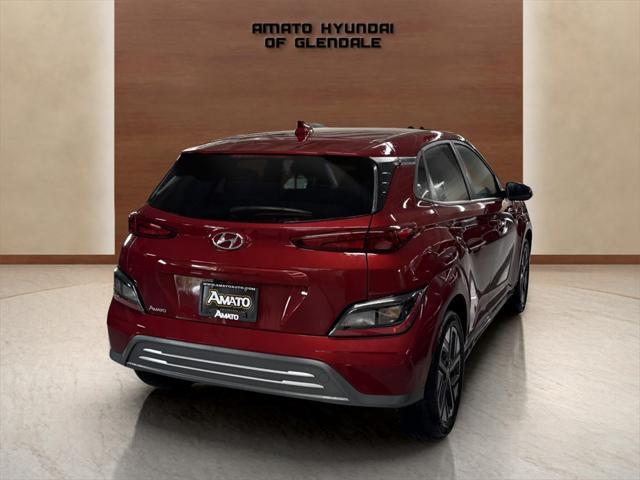 used 2023 Hyundai Kona EV car, priced at $18,995
