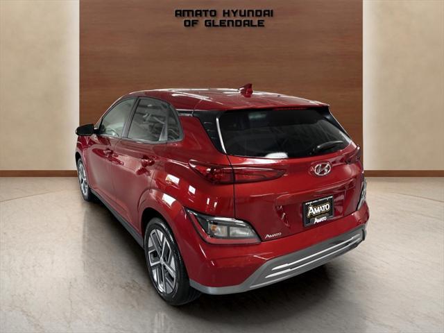 used 2023 Hyundai Kona EV car, priced at $18,995