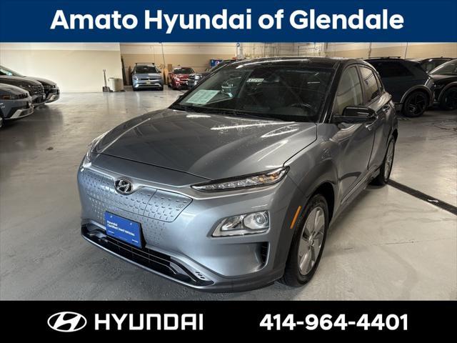 used 2021 Hyundai Kona EV car, priced at $15,995