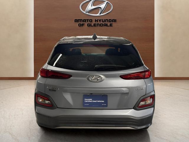 used 2021 Hyundai Kona EV car, priced at $15,995