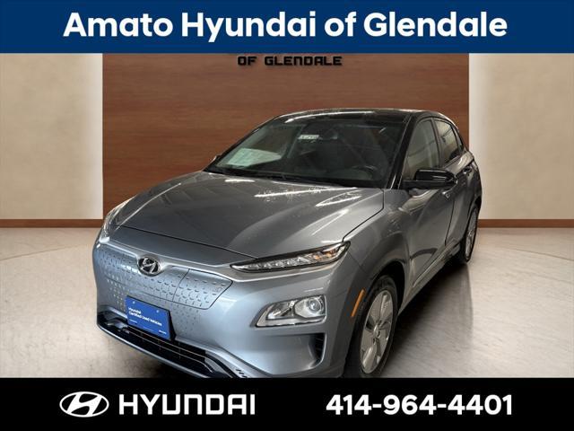 used 2021 Hyundai Kona EV car, priced at $15,995