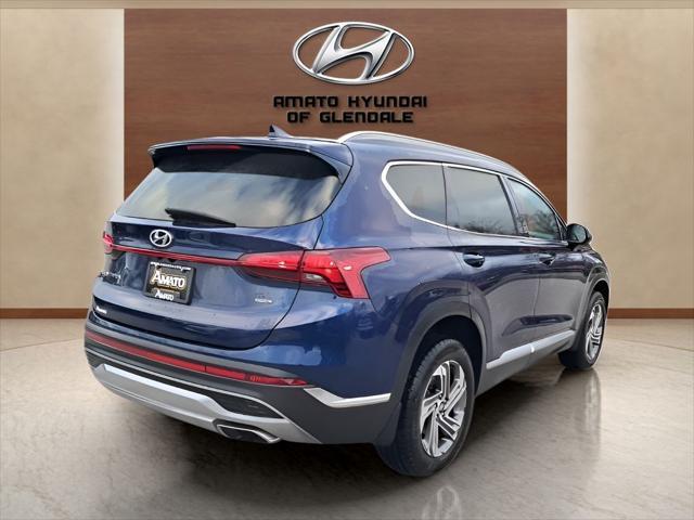 used 2021 Hyundai Santa Fe car, priced at $21,400