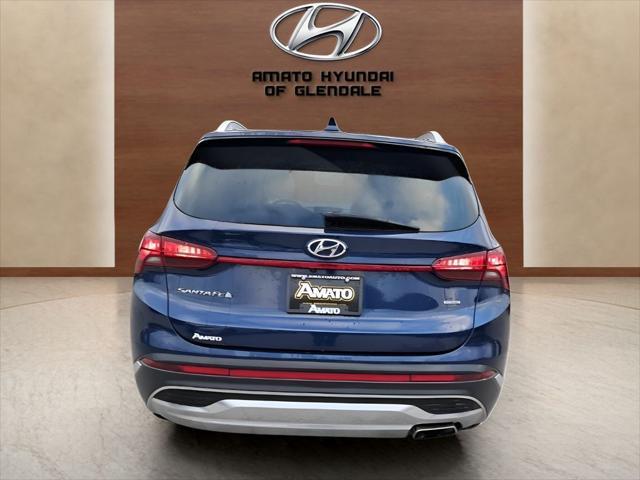 used 2021 Hyundai Santa Fe car, priced at $21,400