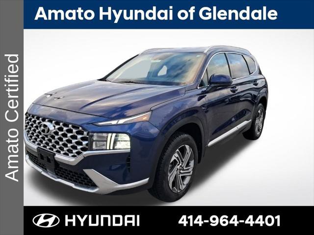 used 2021 Hyundai Santa Fe car, priced at $21,895