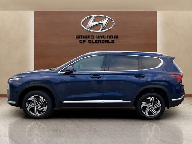 used 2021 Hyundai Santa Fe car, priced at $21,400