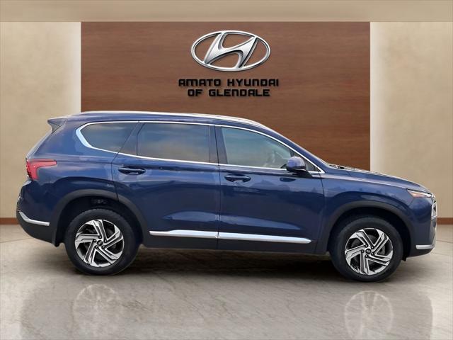 used 2021 Hyundai Santa Fe car, priced at $21,400