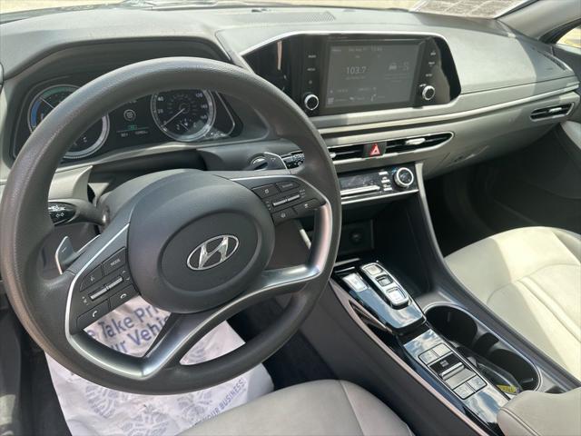 used 2022 Hyundai Sonata Hybrid car, priced at $22,790