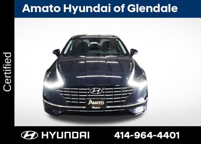 used 2022 Hyundai Sonata Hybrid car, priced at $22,500