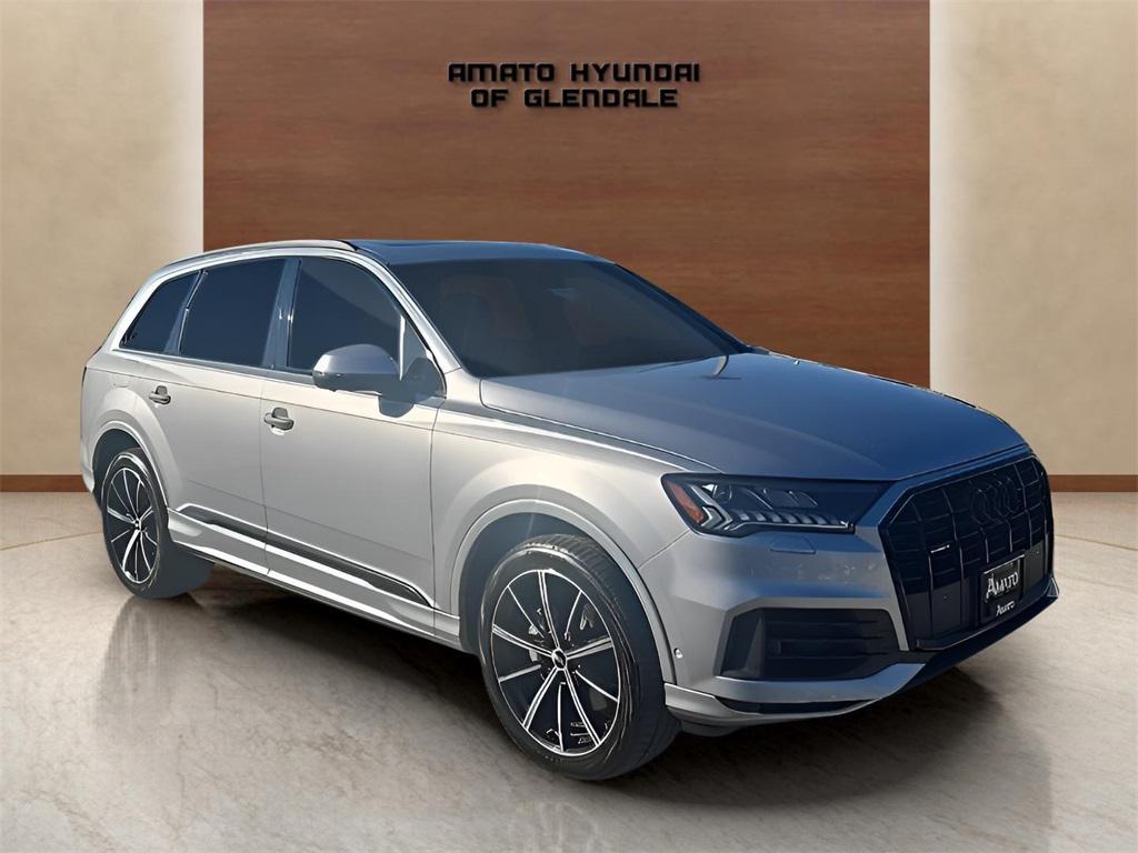 used 2021 Audi Q7 car, priced at $27,395