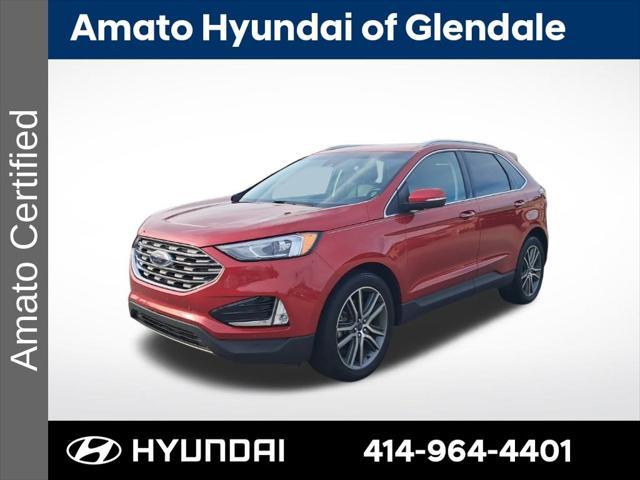 used 2020 Ford Edge car, priced at $21,600