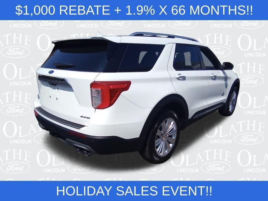 new 2024 Ford Explorer car, priced at $58,050