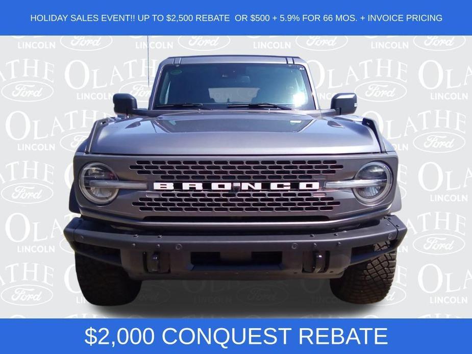 new 2024 Ford Bronco car, priced at $60,618