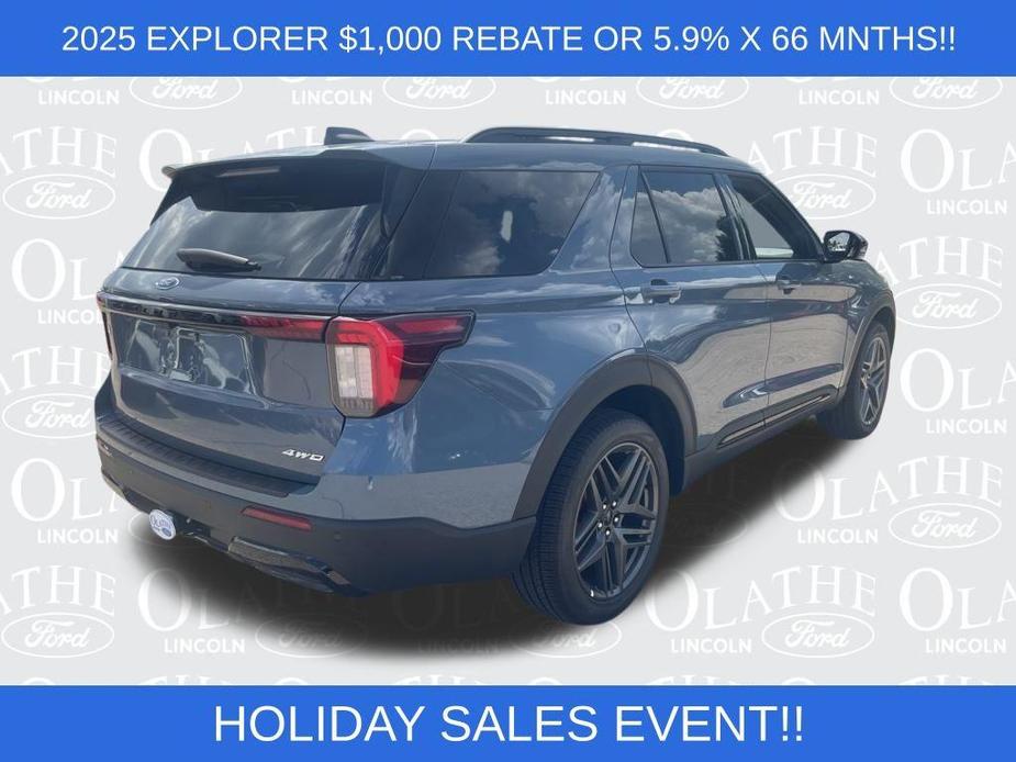 new 2025 Ford Explorer car, priced at $51,892