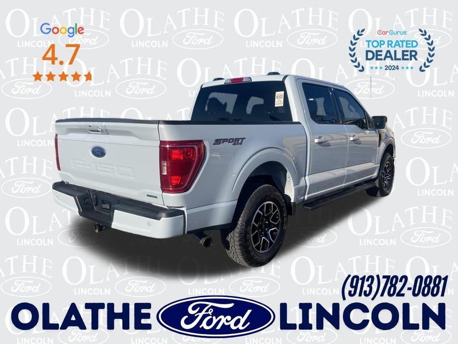 used 2021 Ford F-150 car, priced at $38,500