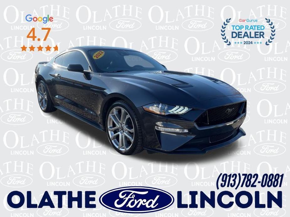 used 2022 Ford Mustang car, priced at $37,577