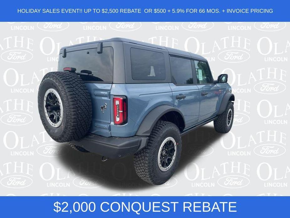 new 2024 Ford Bronco car, priced at $66,122