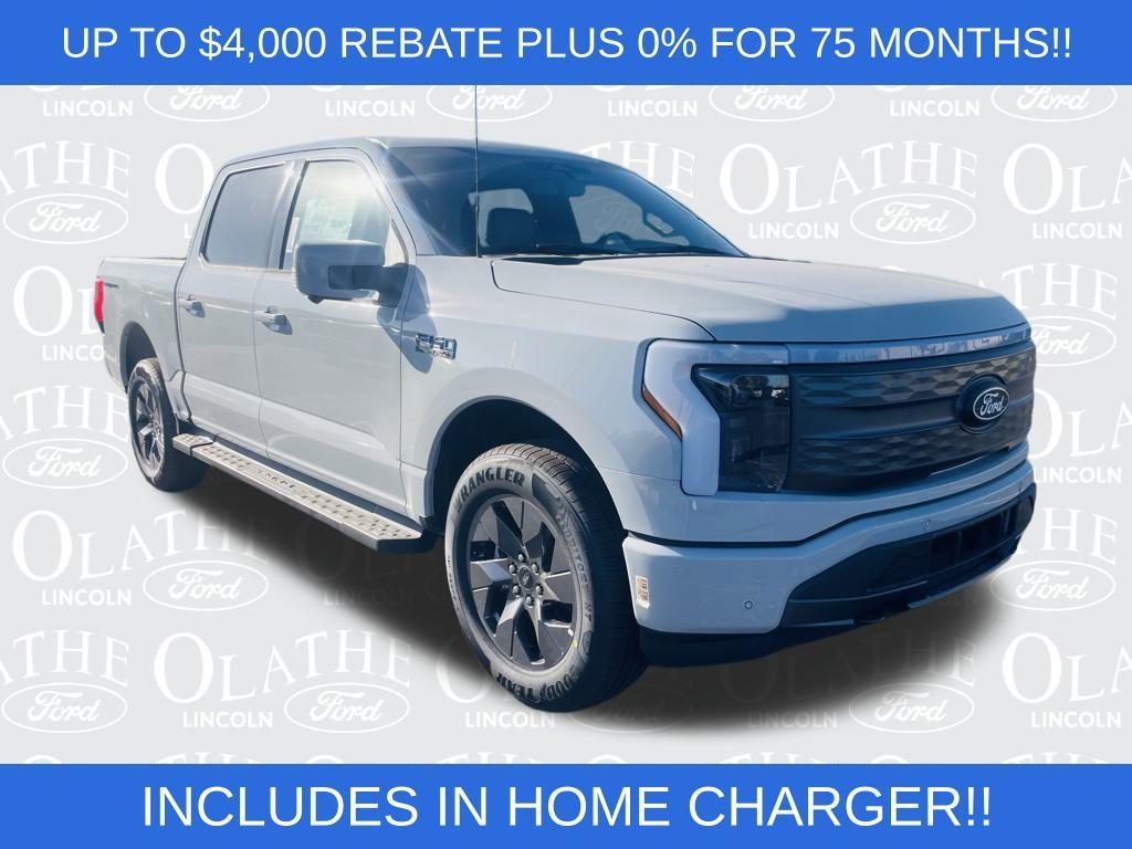 new 2024 Ford F-150 Lightning car, priced at $74,590