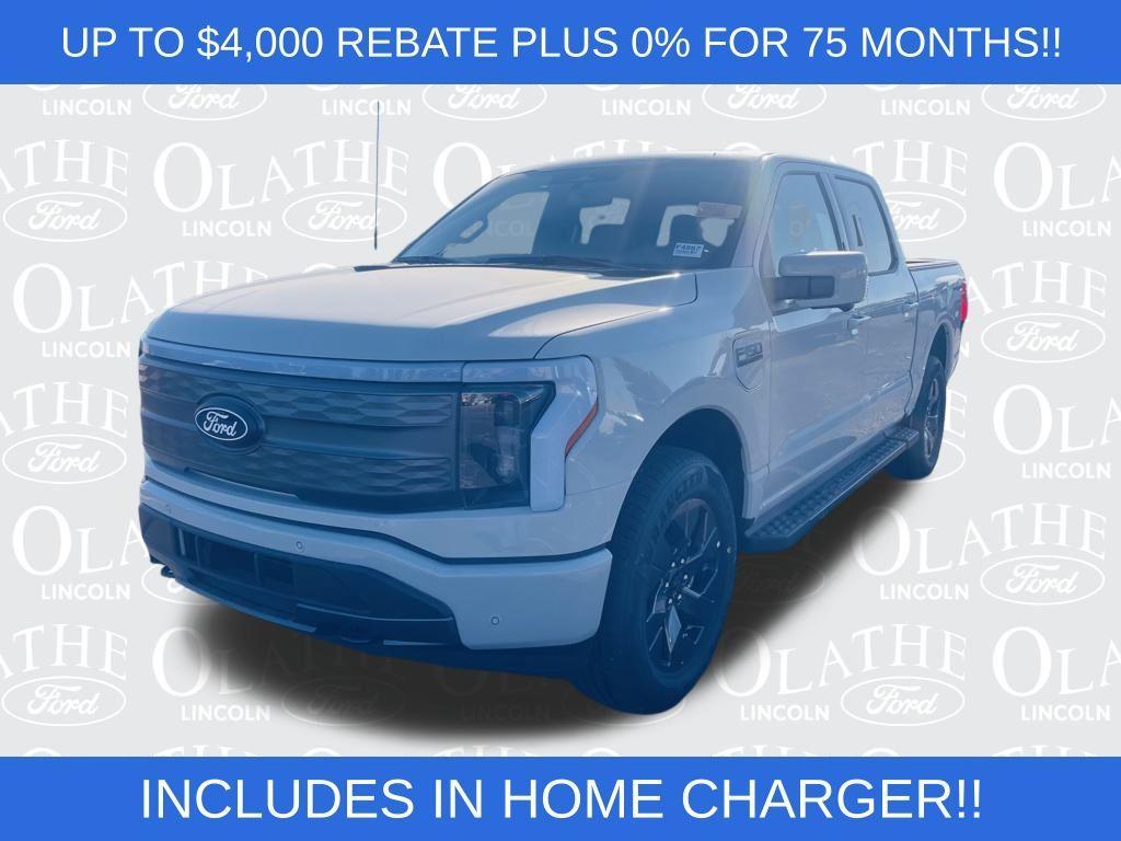 new 2024 Ford F-150 Lightning car, priced at $74,590