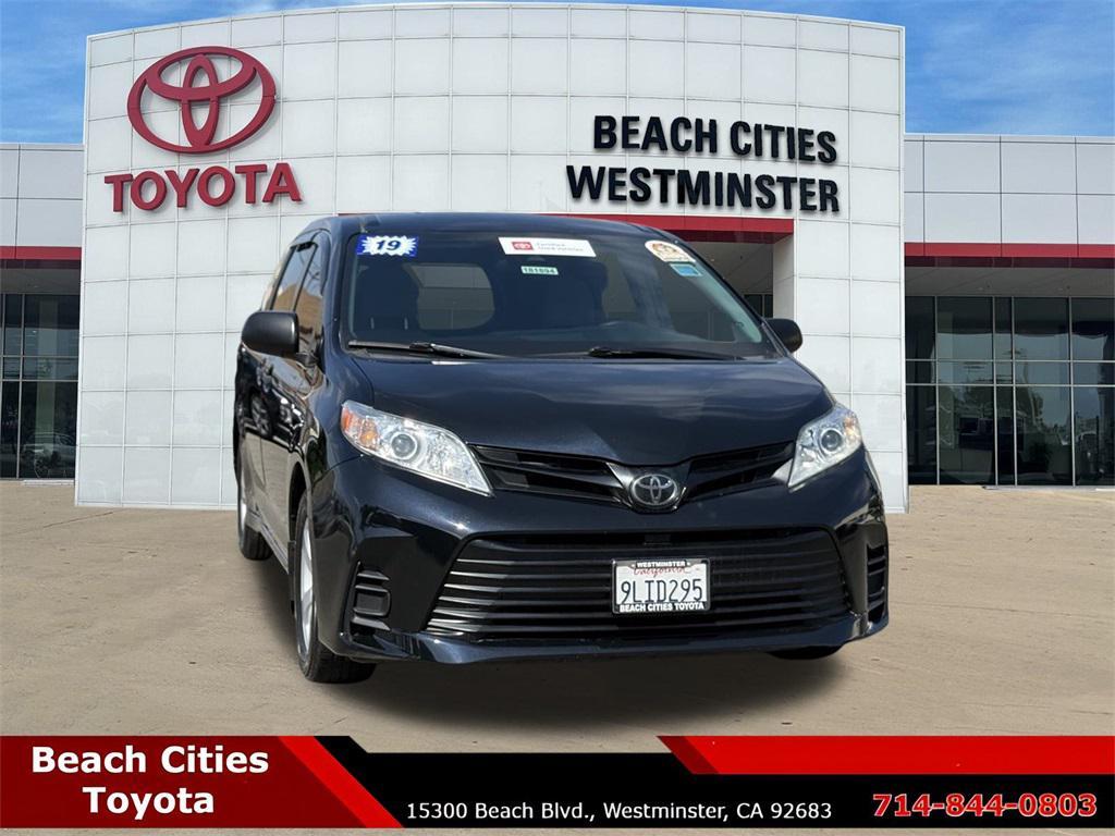used 2019 Toyota Sienna car, priced at $25,587