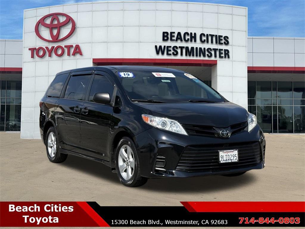 used 2019 Toyota Sienna car, priced at $25,587