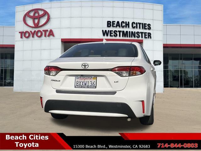 used 2022 Toyota Corolla car, priced at $18,873