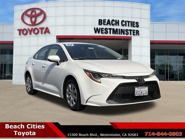 used 2022 Toyota Corolla car, priced at $18,873