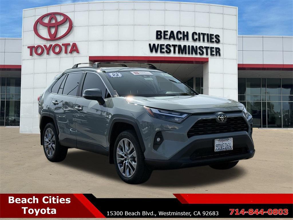 used 2022 Toyota RAV4 car, priced at $28,524